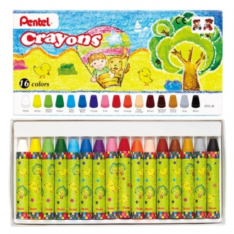  .16. Pentel Crayons  