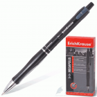 ЕК32 Ручка шариковая ERICH KRAUSE, автоматическая, "Megapolis Concept", корпус черный, 0,7 мм, черная